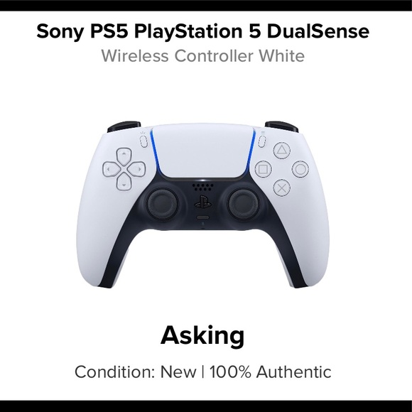 Sony PS5 DualSense Wireless Controller - Picture 1 of 1